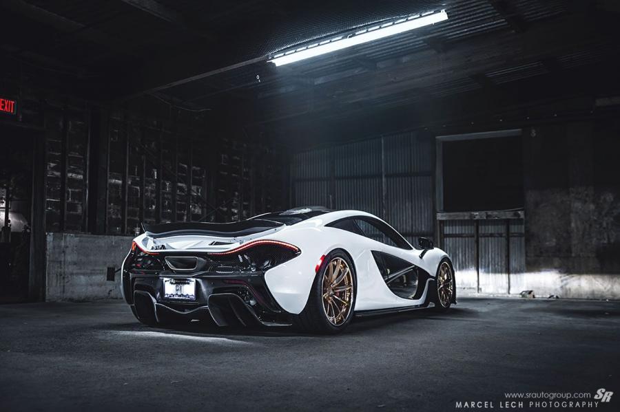  McLaren P1 on Golden PUR Wheels 2015 года  (фото 7 из 12)
